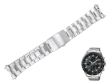 Oryginalna bransoleta Casio Edifice EFR-512D EFR-512 EFR-512L srebrna maskownice teleskopy